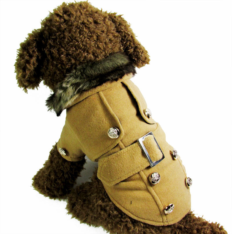 Dog clothes warm cotton pet clothing