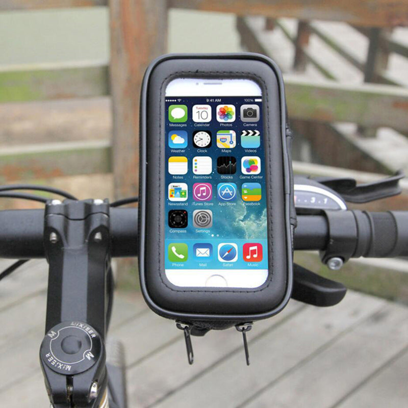 Bicycle Motorcycle Phone Holder Waterproof Case Bike Phone Bag For Xs 11 Mobile Stand Support Scooter Cover
