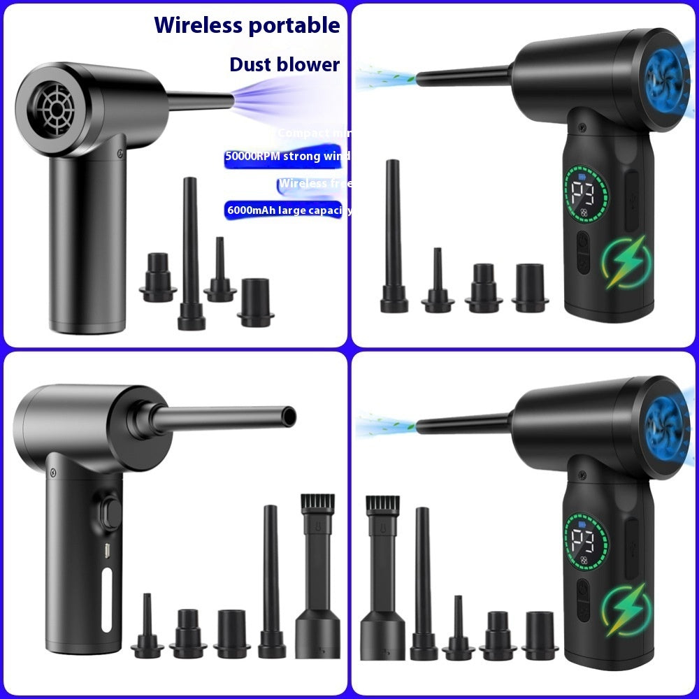 For Home And Car Wireless Dust Gun High Power Dust Blower
