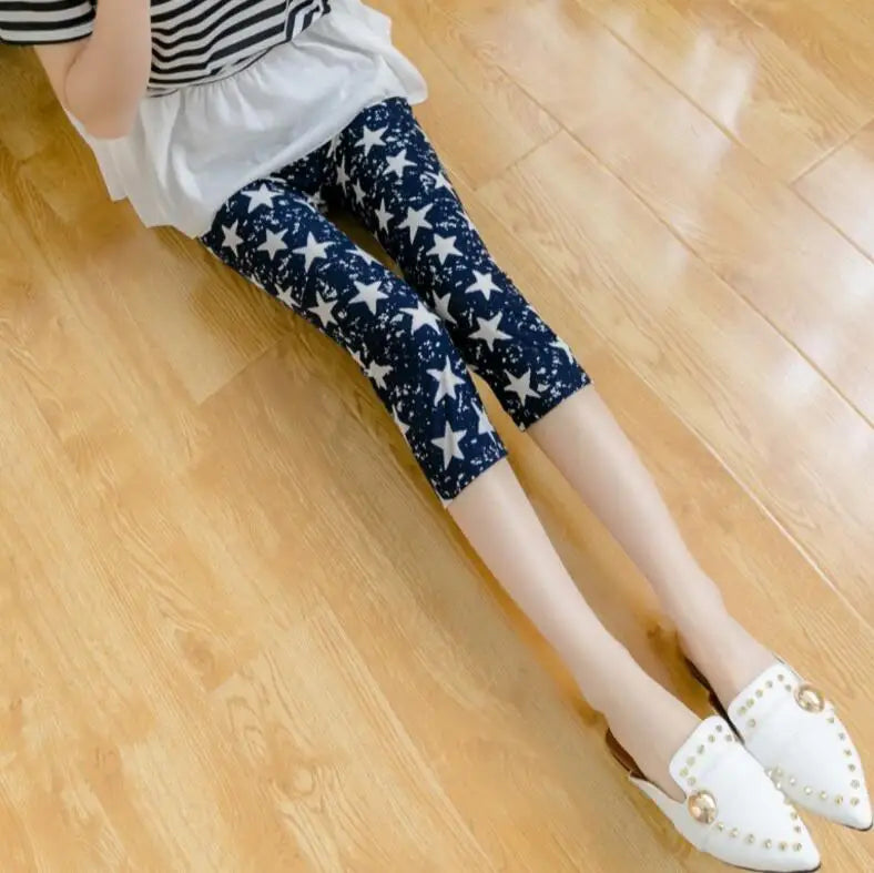 CUHAKCI Elastic Capri Fitness Leggins Workout Women Leggings Summer Balck Jegging High Waist Mujer Solid