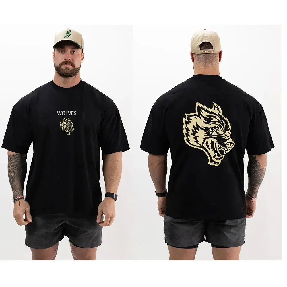 Summer Gym Men's T-Shirt Savage Muscular Men CBUM Cotton Gym T-Shirt CBUM Fitness Joggers Pure Cotton Shirt CBUM Tshirt