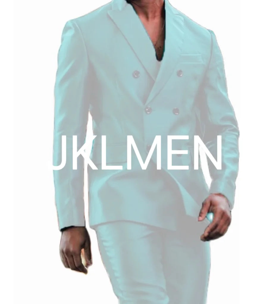 Latest Design Shiny Jacket Pants Double Breasted Peak Lapel Men Suits Terno Masculino Tuxedo Groom Wedding Prom Party