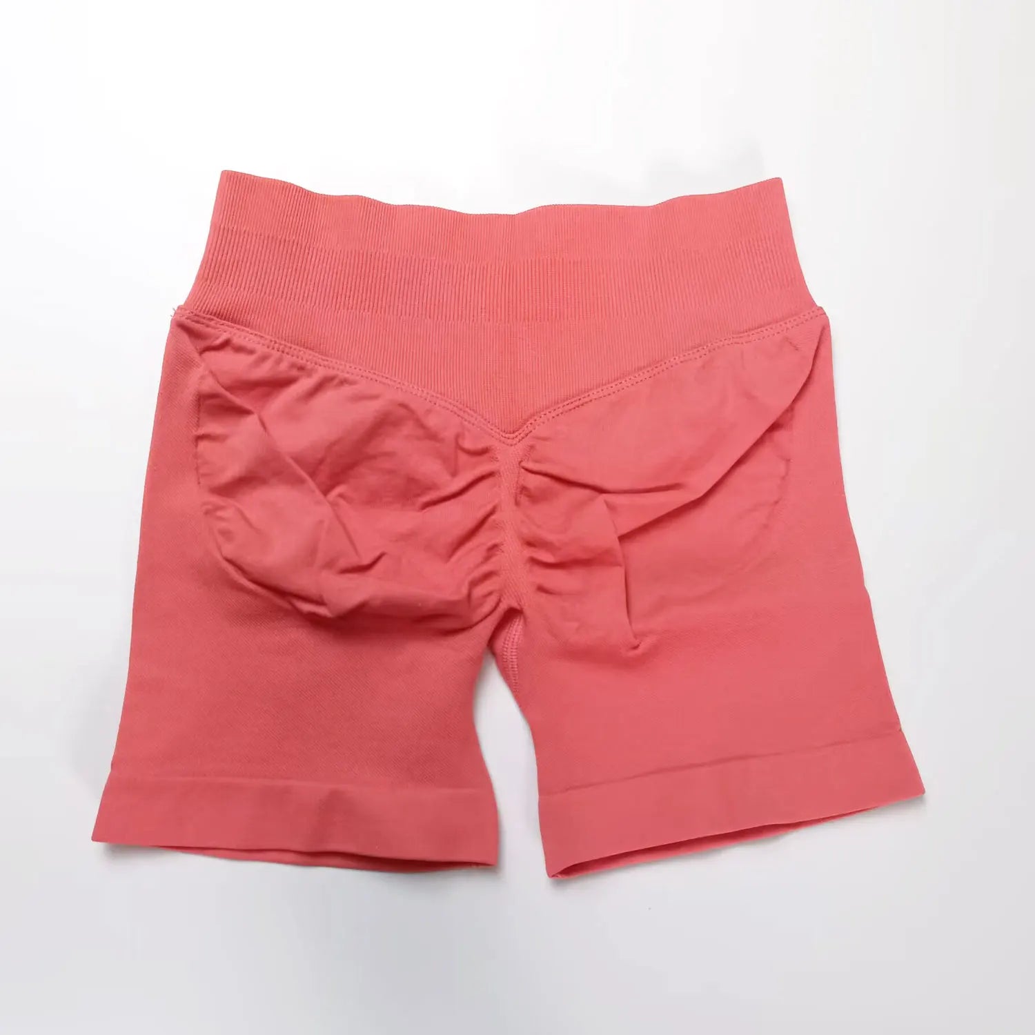 NCLAGEN Women Low Rise Impact Shorts Sports Workout Gym Running Seamless Leggings Scrunch Booty Hip Lifting Yoga Biker Shorts