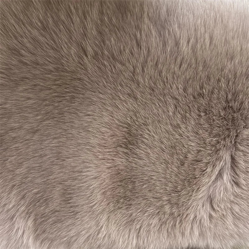 BEIZIRU Winter Women Real Fox Fur Coat Hooded Red Fox Raccoon Zipper Top Luxury Natural Girl Jackets