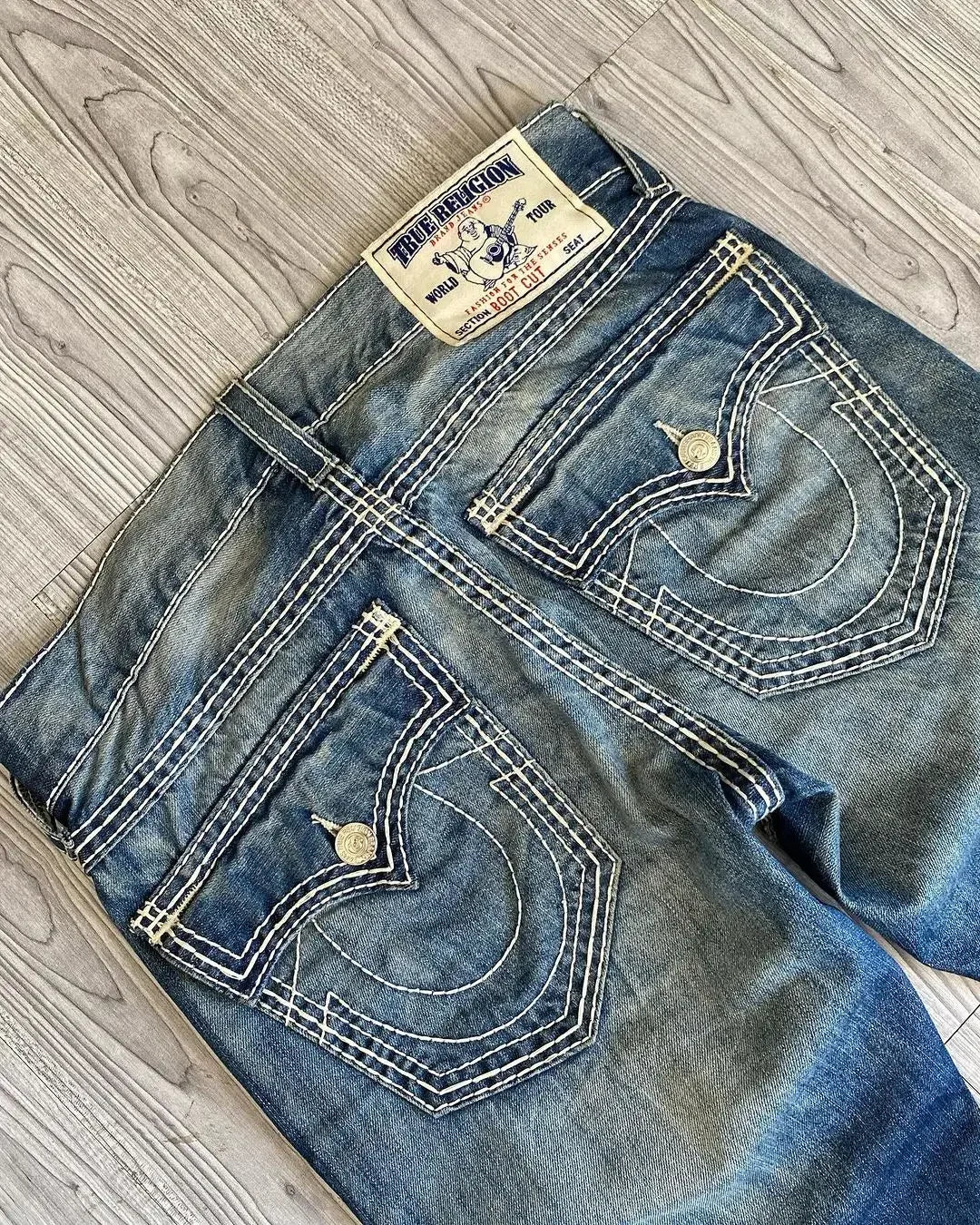 Y2K 90’s Low Rise Super T Bootcut Flared Jeans Street Denim Pants Harajuku High Waist Straight Leg Wide Leg Jeans