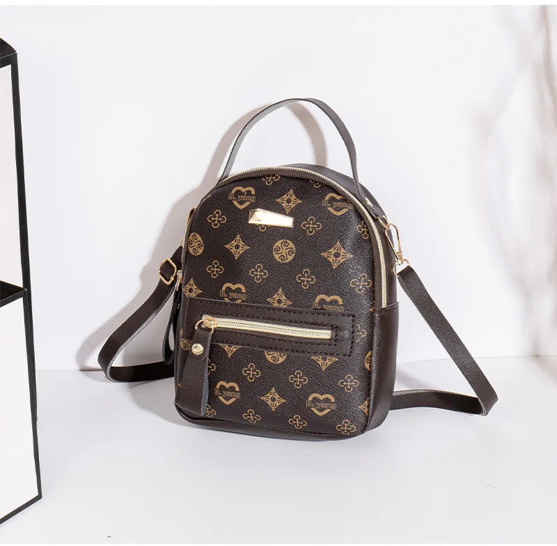 Backpack for Women Mini Backpacks Casual Lightweight Small Daypack for Girls Travel Shoulder Bag Convertible Satchel Handbags