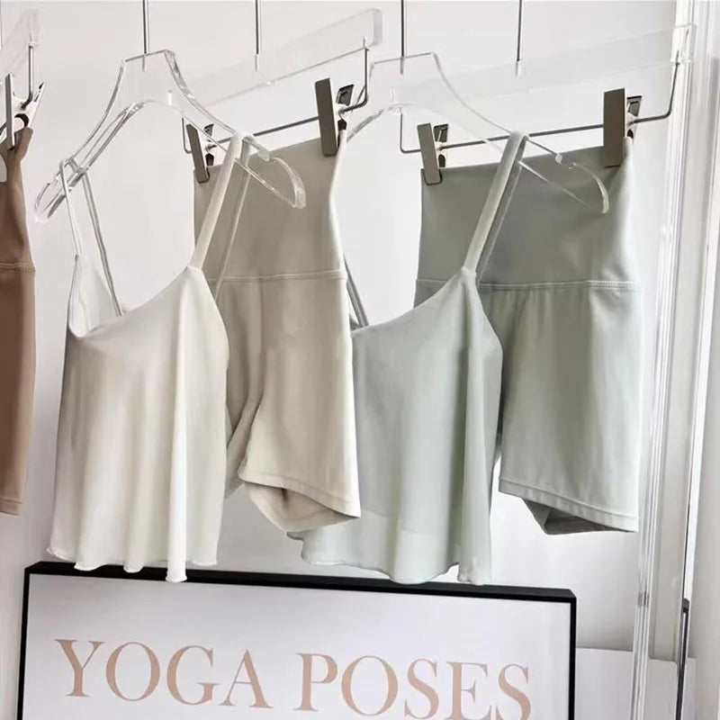 2 Piece Sexy Sport Bra And Shorts Short Suits Gym Fitness Set Women's Workout Outfits Clothes