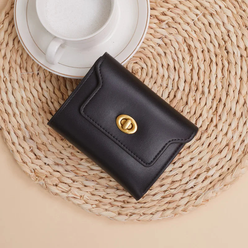 Women Wallet Money Bags Solid Short Purse Female Small Card Holders Girls' Wallets Ladies Coin Money Purse