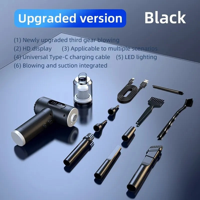 50000RPM Blowing And Suction Integrated Handheld Wireless Digital Display Dust Blower