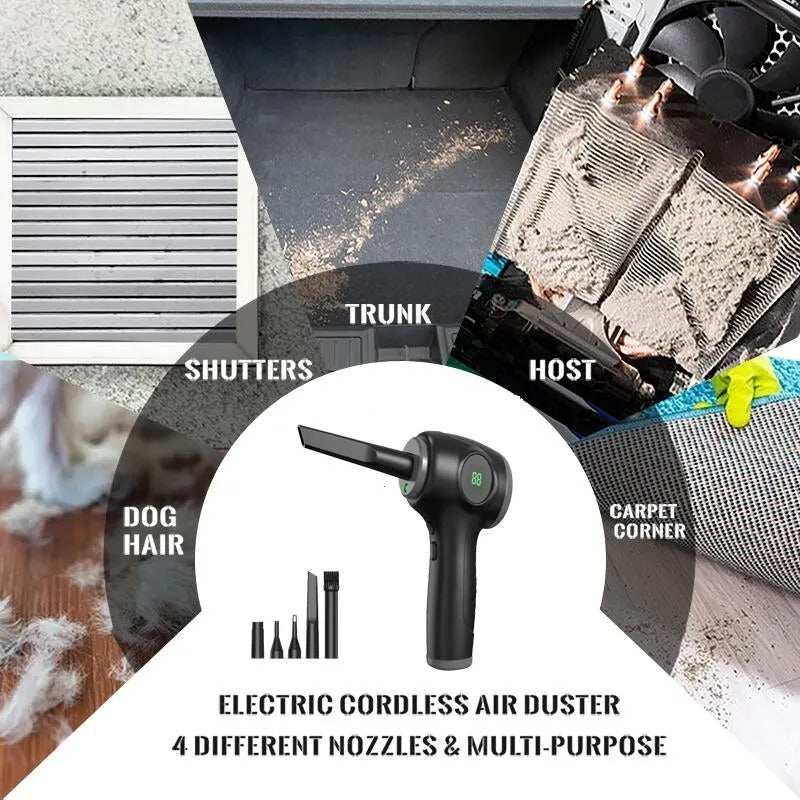 Portable Wireless For Home And Car Electric Dust Blower