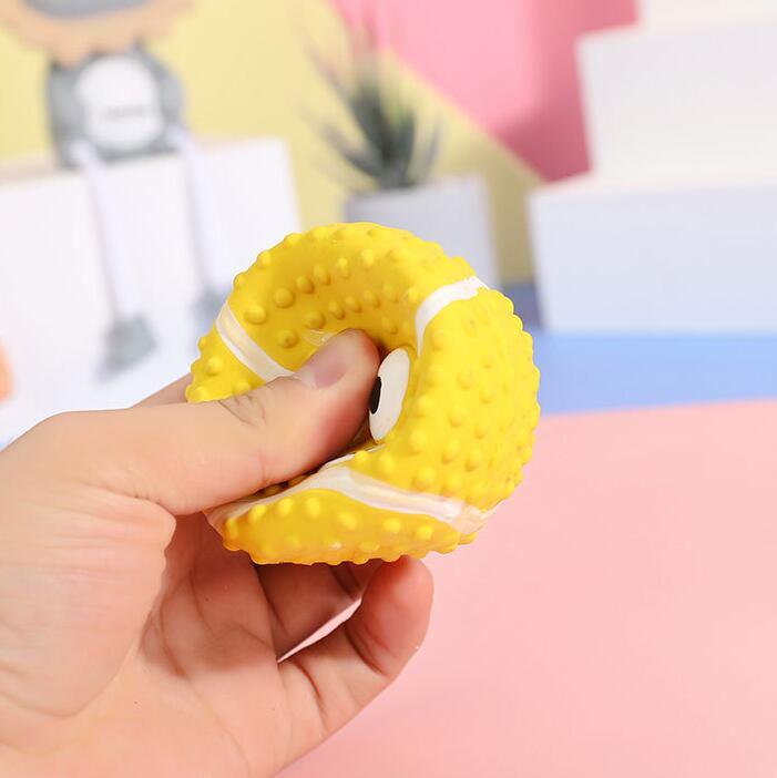 Teeth Cleaning Pet Latex Ball Sounding Dog Toy