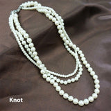 Fashion Multi-layer Glass Pearl Choker Simple Temperament