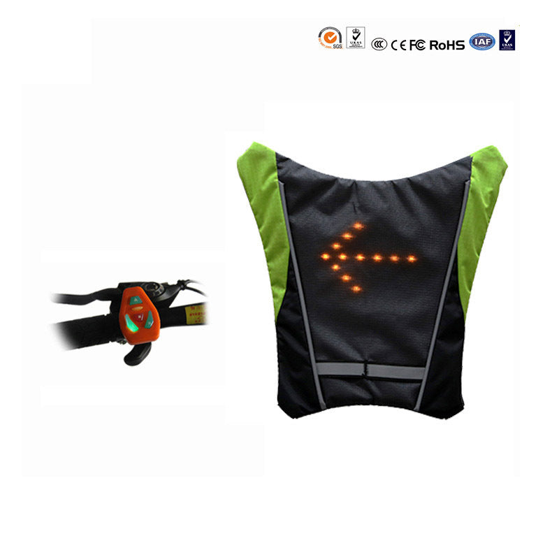 Bicycle Safety LED Backpack