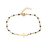 Fashion Cross Stainless Steel Bracelet