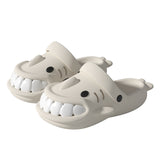 New Cute Funny Shark Slippers Summer Outerdoor Garden Shoes Indoor Non-Slip Floor Home Slipper