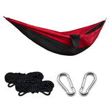 Ultralight Outdoor Camping Nylon Hammock Sleep Swing Tree Bed Garden Furniture Hanging Double Hammock Chair Hangmat