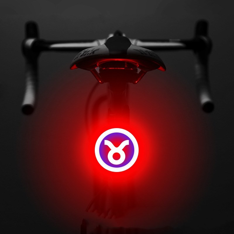 Bicycle Intelligent Auto Brake Sensor Light Waterproof LED Rechargeable Bicycle Tail Light Bike Accessories Bike Light Mount