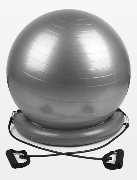 Explosion-proof yoga ball fixed base