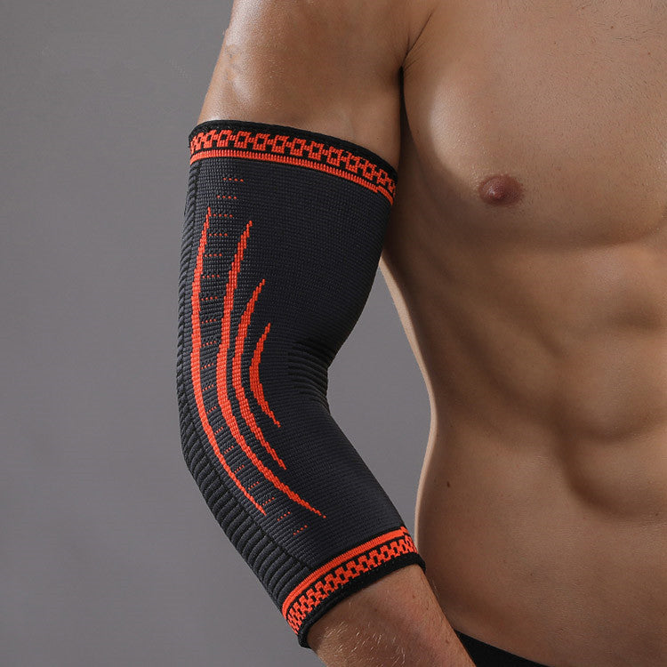 Fitness exercise elbow support