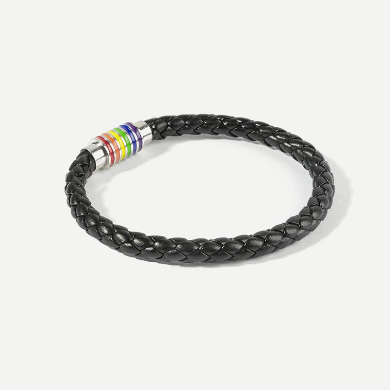 Rainbow Magnetic Buckle Hair Bracelet