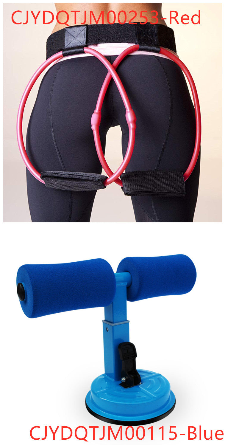 Fitness Women Body Butt Band Resistance Bands Adjustable Waist Belt Pedal Exerciser