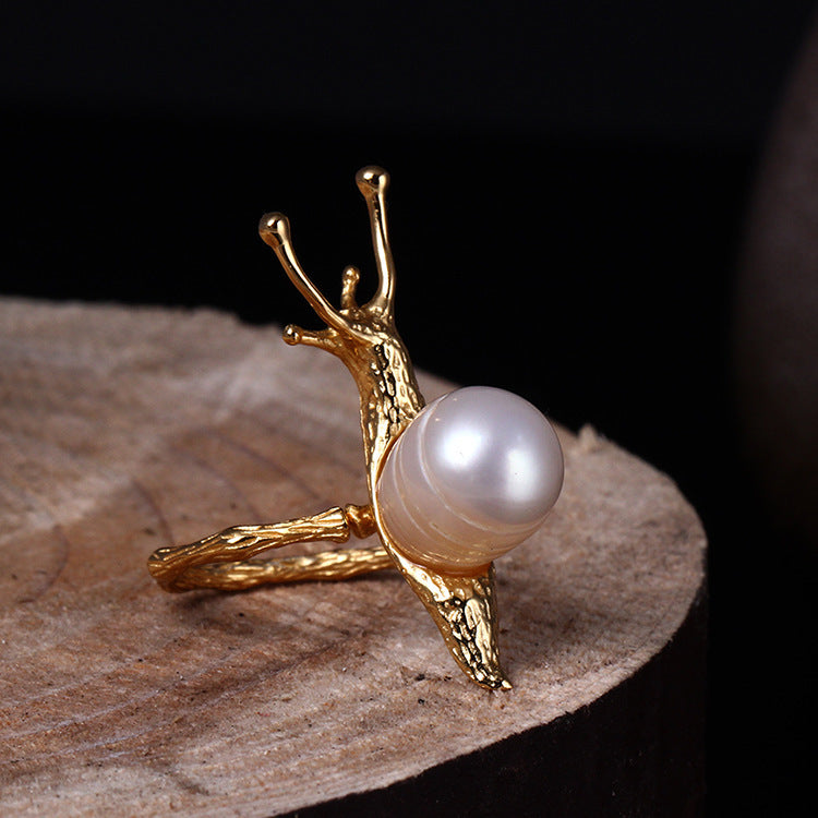 Fashion Personality Freshwater Pearl Ring