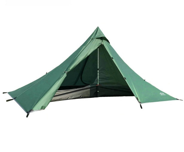 Portable camping pyramid tent single outdoor equipment camping supplies