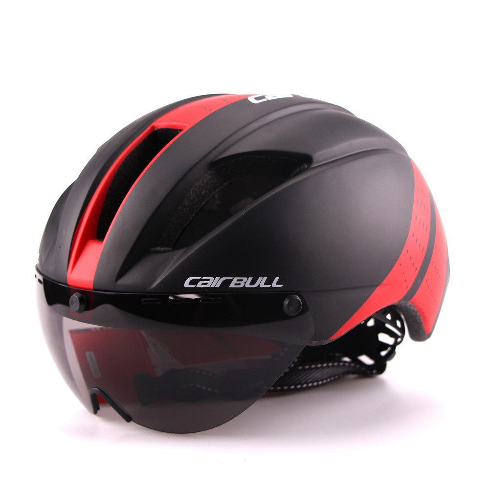 Bicycle Aero Helmet Cycling Helmet Road Mountain Integral Triathlon Bike Helmet Men Race Airo Time-Trial TT Bike Helmet