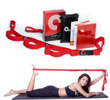 Yoga Stretch Strap Elasticity Yoga Strap with Multiple Grip Loops