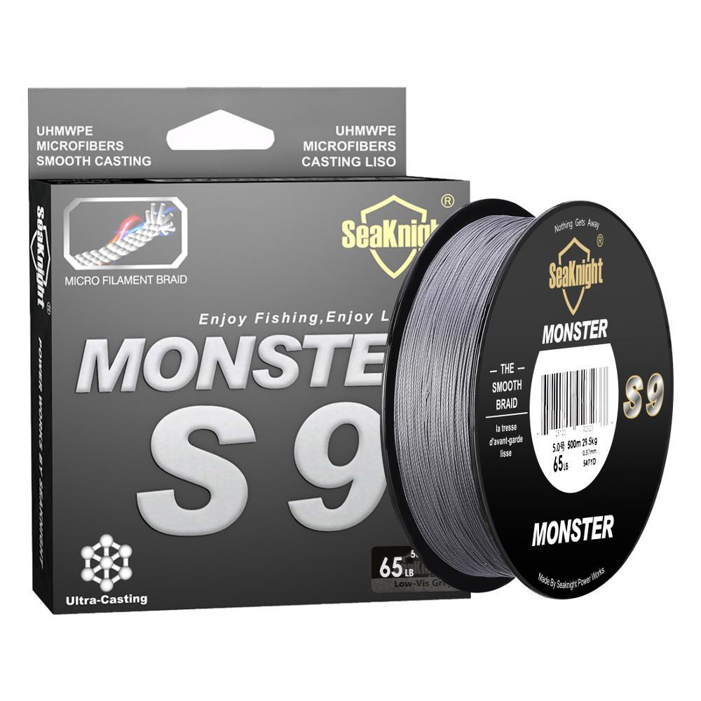 Wear resistant lua braided fishing line