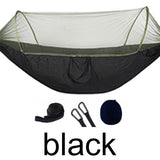 2 Person Portable Outdoor Mosquito Parachute Hammock