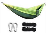 Ultralight Outdoor Camping Nylon Hammock Sleep Swing Tree Bed Garden Furniture Hanging Double Hammock Chair Hangmat