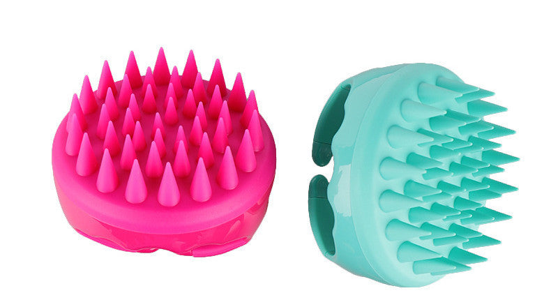 Silicone Shampoo Brush Scalp Massage Comb