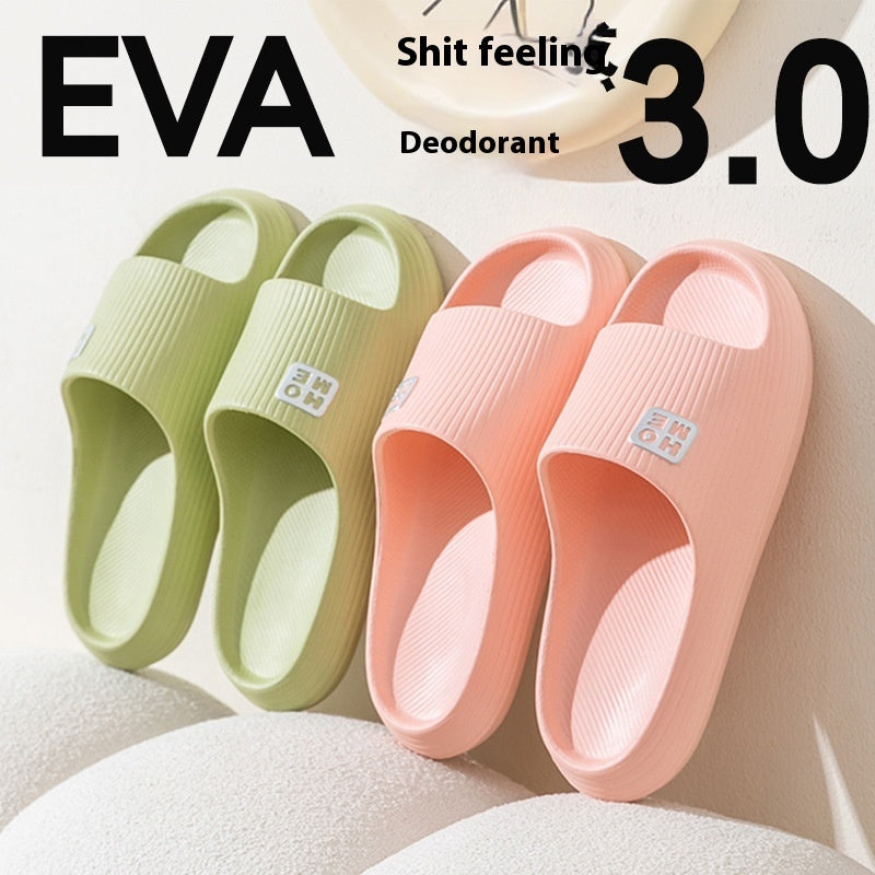 Anti-odor Soft Thick Bottom Non-slip Home Indoor Eva Slippers