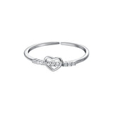 Women's Fashion Hollowed-out Heart-shaped Ring