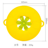 Kitchen Gadget Silicone Spill-Proof Pot Utensil Cover Kitchen Tools Flower Type Baking Tools