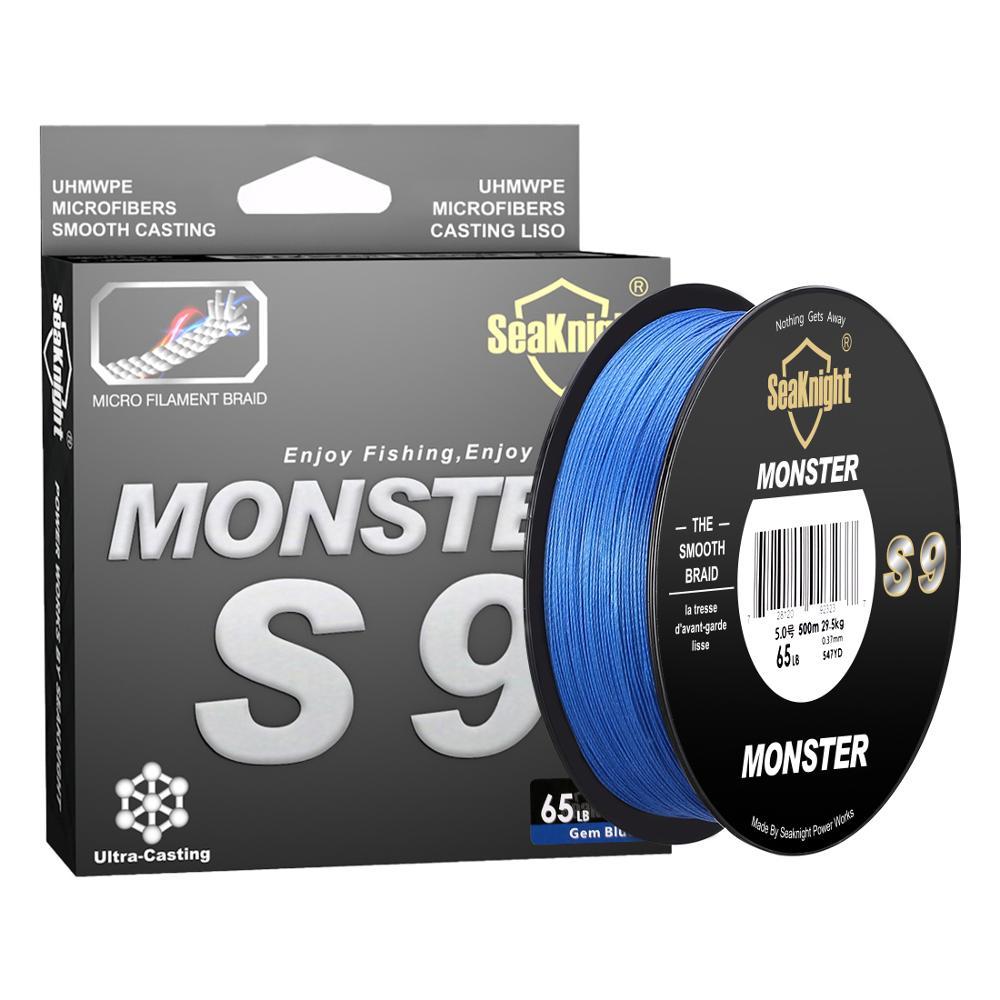 Wear resistant lua braided fishing line