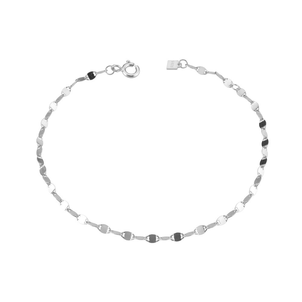 Women's Simple All-match Sterling Silver Bracelet