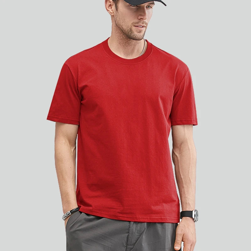 Good Quality T-Shirts Men Summer Sale Cotton Male Tshirt Women Short Sleeves Tee Shirt Boys Basic Plain Tops Girl Oversize 5XL