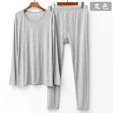 Spring Autumn Pajamas Women Plus Size Modal Cotton Sleepwear Pyjama Set Underwear Suit Pijama Mujer 3XL-7XL 45 To 110 KG