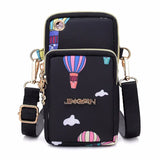 Casual Waterproof Nylon Crossbody Bags Women Messenger Shoulder Bag Female Small Cell Phone Handbags Purses Sports Pouch Bag