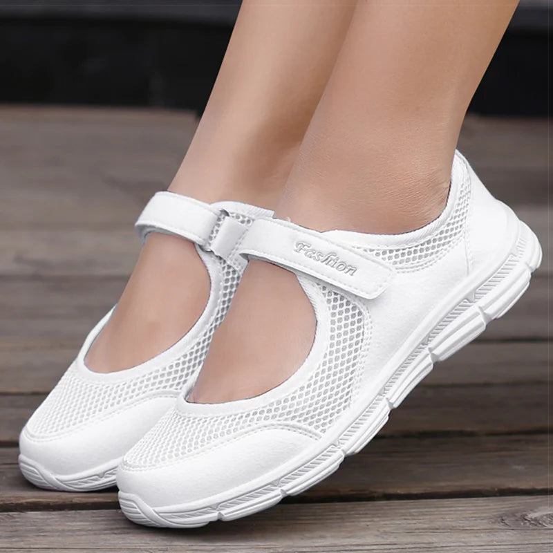 Women Shoes Breathable Vulcanized Shoes White Zapatillas Mujer Super Light Women Casual Shoes Sneakers Women