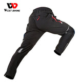 WEST BIKING Cycling Pants Windproof Bicycle Pants Quick Drying Riding Bike Pants Fishing Fitness Trousers Sport Equipment