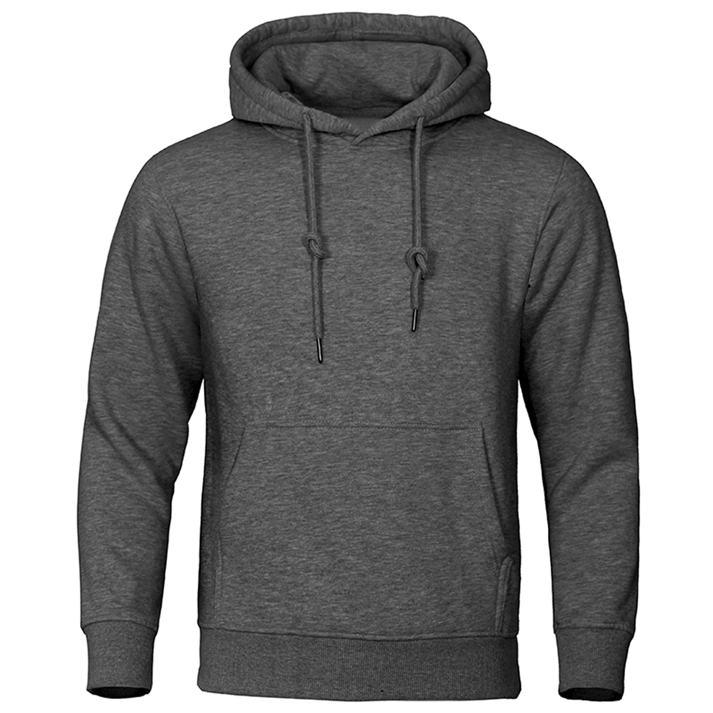 Solid Color Men Hoodies Fleece Warm Mens Sweatshirt Fashion Streetwear Casual Men's Loose Breathable Pullovers Brand Hoody