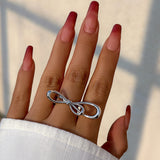 Exaggerating High Quality Glossy Butterfly Ring For Women