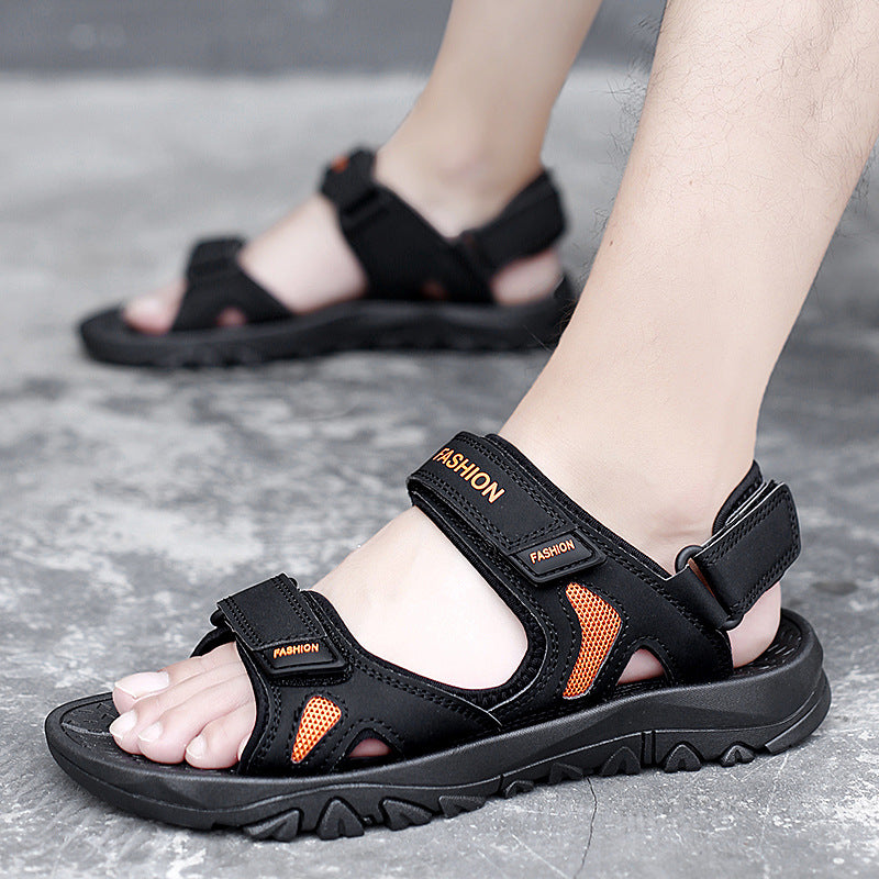 Plus Size Men's Sandals Student Youth Casual Beach Shoes