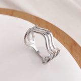 Titanium Steel Ring Women's High Color Retention