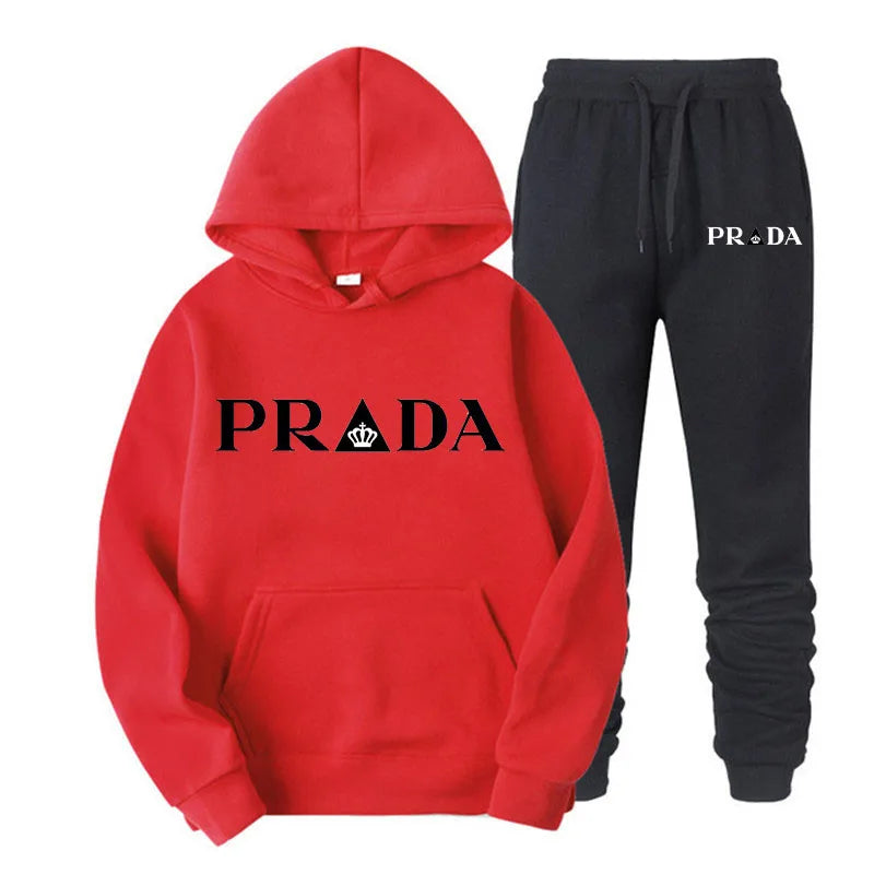 new unisex fashion casual sports hoodie set