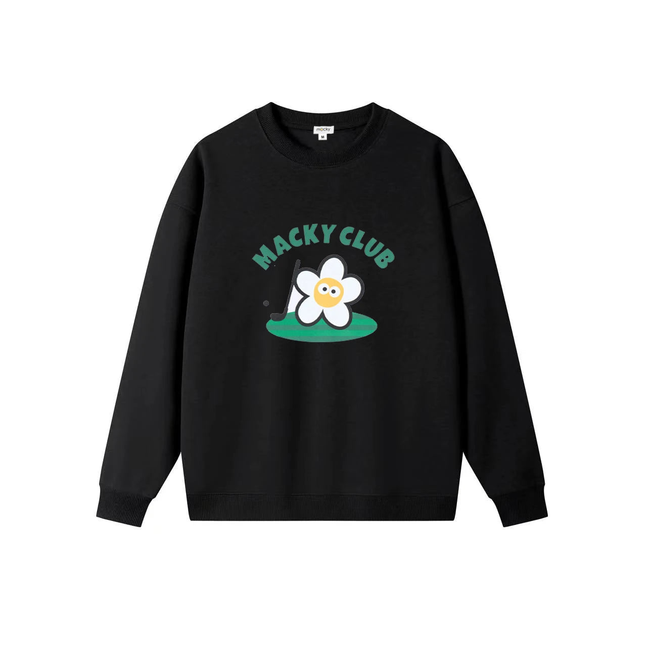 MACKY GOLF Y2K Clothing Korean New Women's Pullover Spring and Autumn Fashion Golf Wear Women's Golf Sweatshirt