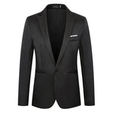 Fashionable Slim Men's Blazer Casual Single-breasted Wedding Jacket Youth Slim Fit Smooths Your Silhouette Wholesale